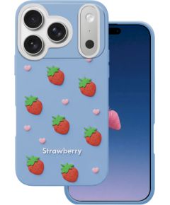 Mocco Strawberry Back Case Aizmugurējais apvalks priekš Apple iPhone 17 Pro Neoriģinālie Maciņi