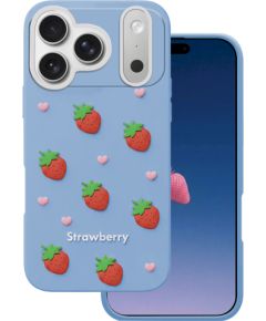 Mocco Strawberry Back Case Aizmugurējais apvalks priekš Apple iPhone 17 Pro Max Neoriģinālie Maciņi