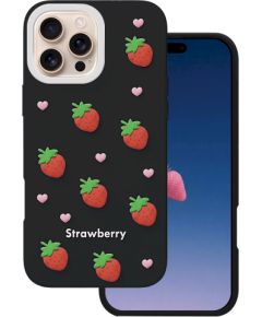 Mocco Strawberry Back Case Чехол для телефона Apple iPhone 16 Pro Чехлы - альтернативные