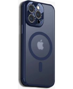 Evelatus Apple  iPhone 14 Pro Max Hybird Case Whith Magsafe and Camera Protection PC+TPU Blue Neoriģinālie Maciņi