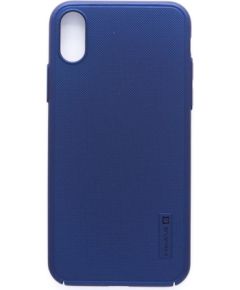Evelatus Apple  iPhone X Emboss Blue Neoriģinālie Maciņi