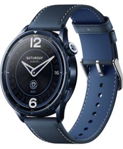 Xiaomi Watch S5 46mm Smart watch AMOLED 1.48” Waterproof Ceramic Blue Smart-Watch Умные часы