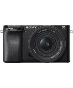 Sony ILCE-6100 Mirrorless Camera + 16-50mm Lens, Black Sony Jaunumi - Audio-Video