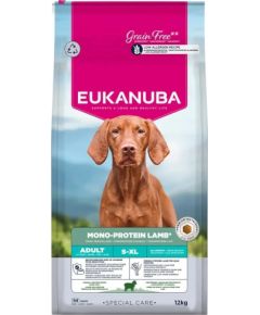 Eukanuba EUK DOG AD MONO PROTEIN LAMB 12KG Suņu barība