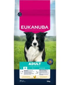 Eukanuba karma sucha dla psa średnie rasy kurczak 15 kg Suņu barība