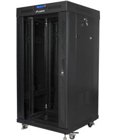 Lanberg FF01-6622-12BL rack cabinet 22U Freestanding rack Black Серверы и компоненты серверов
