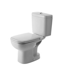 Duravit poda apakša D-Code, 355x650 mm, vertikāls izvads, balta Tualetes Podi uz grīdas