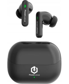 Austiņas PowerLocus Wireless Earbuds Fit Active BLACK Austiņas