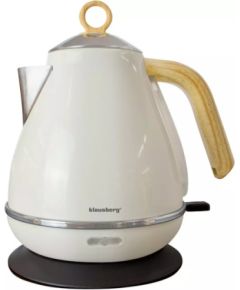 Elektriskā tējkanna, 2200 W, 1,7 l krēma krāsa, KB 7708, Klausberg Tējkannas (elektriskās)