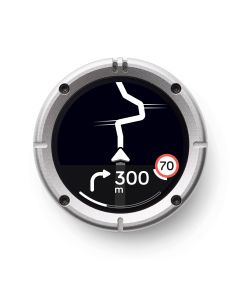 Beeline Moto II Metal (Silver) Navigācijas iekārta GPS Navigācijas sistēmas