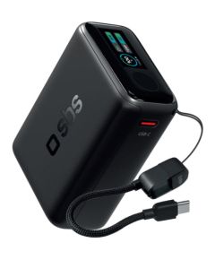 Enerģijas krātuve SBS 10000mAh 40W PD3.0 AVS USB-C with Display Power Banks