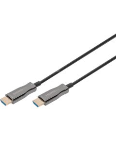 Digitus HDMI AOC Hybrid Fiber Optic Cable, UHD 4K Black, 20 Meters Проводa