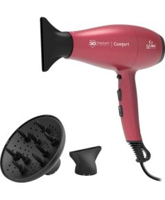 GA.MA 5D Therapy Comfort Halogen hair dryer 2200 W Red Matu fēni