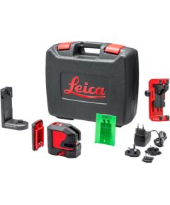 Leica Geosystems Krustveida lāzera nivelieris Leica Lino L2G; zaļš Mērinstrumenti, Attāluma un līmeņa mērītāji