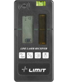 Lāzera niveliera uztvērējs Limit 244652517 Mērinstrumenti, Attāluma un līmeņa mērītāji