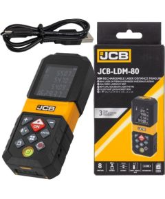 Lāzera tālmērs JCB LDM-80 Mērinstrumenti, Attāluma un līmeņa mērītāji