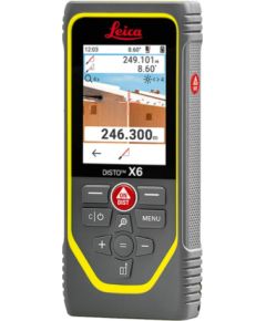 Leica Geosystems Lāzera tālmērs Leica Disto X6 Mērinstrumenti, Attāluma un līmeņa mērītāji