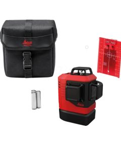 Leica Geosystems Lāzera nivelieris Leica Lino L6Rs-1; sarkanā krāsā Mērinstrumenti, Attāluma un līmeņa mērītāji