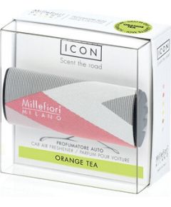 Millefiori Icon Textil Geometric Orange Tea - Vůně do auta Smaržas - NESAKĀRTOTS