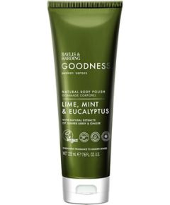 Baylis & Harding Goodness Awaken Body Peeling Limetka, Máta & Eukalyptus - Tělový peeling 225ml Smaržas - NESAKĀRTOTS