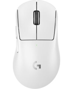 Logitech G PRO X Superlight 2 DEX White 2.4GHz USB Most Advanced Gaming Mouse Peles, ievadierīces