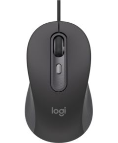 Logitech M520 Wired USB Mouse for Business Graphite Peles, ievadierīces