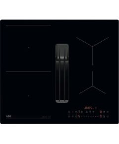 AEG TT64CB00CB Plīts virsma ar integrētu nosūcēju 60cm Left Bridge Hob2Hood Iebūvējama virsma - Indukcijas