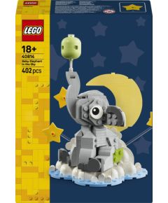 LEGO Exclusive Słoniątko na niebie (40814) Jaunumi, Bērnu preces