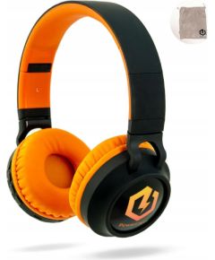 Austiņas PowerLocus BT Headphones Bobo Kids Blue/Orange Austiņas