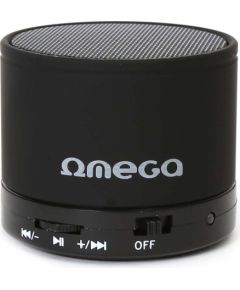 Omega wireless speaker Bluetooth V3.0 Alu 3in1 OG47B, black (42643) Jaunumi - Audio-Video