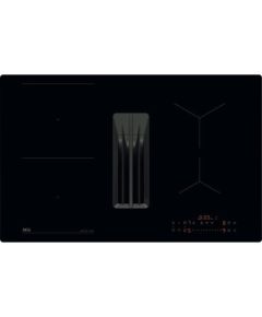 AEG TT84CB00CB Plīts virsma ar integrētu nosūcēju 80cm Bridge Hob2Hood Iebūvējama virsma - Indukcijas