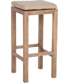 Bāra krēsls MONACO 35x35xH70cm ar spilvenu Ēdamistabas mēbeļu komplekti