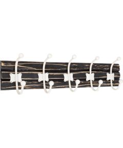 Wall hanger CELSO 64x12.5xH17cm, black Jaunumi -Dārzam