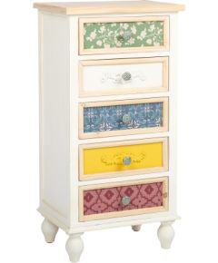 Cabinet BIANCA 48x35xH97cm, antique white Новинки Для дома и сада 