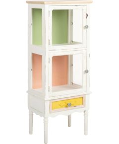 Display cabinet  BIANCA 51x35xH129cm, antique white Новинки Для дома и сада 