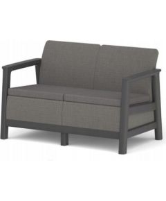Keter Dārza dīvāns divvietīgs Scandi Linea 2 Seater Sofa pelēks Jaunumi -Dārzam