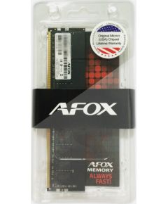 AFOX AFLD44EN1P memory module 4 GB 1 x 4 GB DDR4 2400 MHz RAM Operatīvā atmiņa