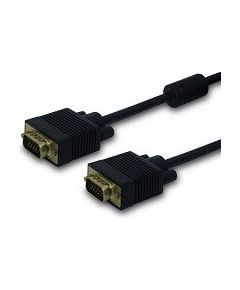 Savio Cl-202 VGA cable 1.8 m VGA (D-Sub) Black Dažādi vadi