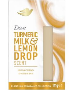 Dove Shower Bar Turmeric Milk & Lemon Drop - Krémová tableta 141.0g Smaržas - NESAKĀRTOTS