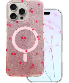 Mocco Cherry Mag Back Case Aizmugurējais apvalks priekš Apple iPhone 16 Pro Max Neoriģinālie Maciņi