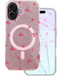 Mocco Cherry Mag Back Case Aizmugurējais apvalks priekš Apple iPhone 17 Neoriģinālie Maciņi