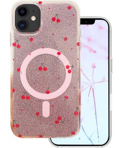 Mocco Cherry Mag Back Case Aizmugurējais apvalks priekš Apple iPhone 11 Neoriģinālie Maciņi