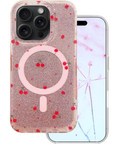 Mocco Cherry Mag Back Case Aizmugurējais apvalks priekš Apple iPhone 16 Pro Neoriģinālie Maciņi