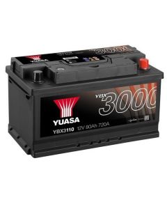 YUASA YBX3110 80Ah 720A 317x175x175-+ Akumulators