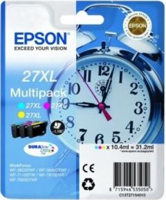 Epson Cartridge Multipack  T2715  Ink Cartridge, 1 x Cyan, 1 x Magenta and 1 x Yellow Cartridge