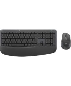 Perifērijas komplekts Logitech Signature Comfort Plus Combo MK880 Graphite Klaviatūras