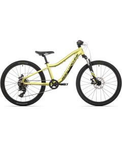 Pusaudžu velosipēds Rock Machine Storm 24 Sulfur Yellow (Rata izmērs: 24, Rāmja izmērs: 12) Pilsētas velosipēdi