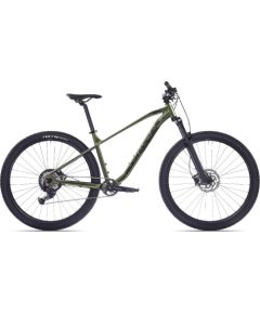 Kalnu velosipēds Rock Machine Blizz 10-29 Gloss Metallic Khaki/Pearl Black (Rata izmērs: 29 Rāmja izmērs: L) Kalnu velosipēdi (MTB)