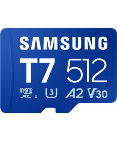 Samsung T7 microSDXC 512GB (blue) Jaunumi - Datori