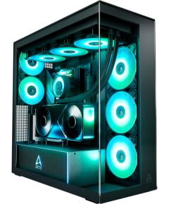 Arctic Xtender VG (black, tempered glass x 2, clear glass) Корпуса